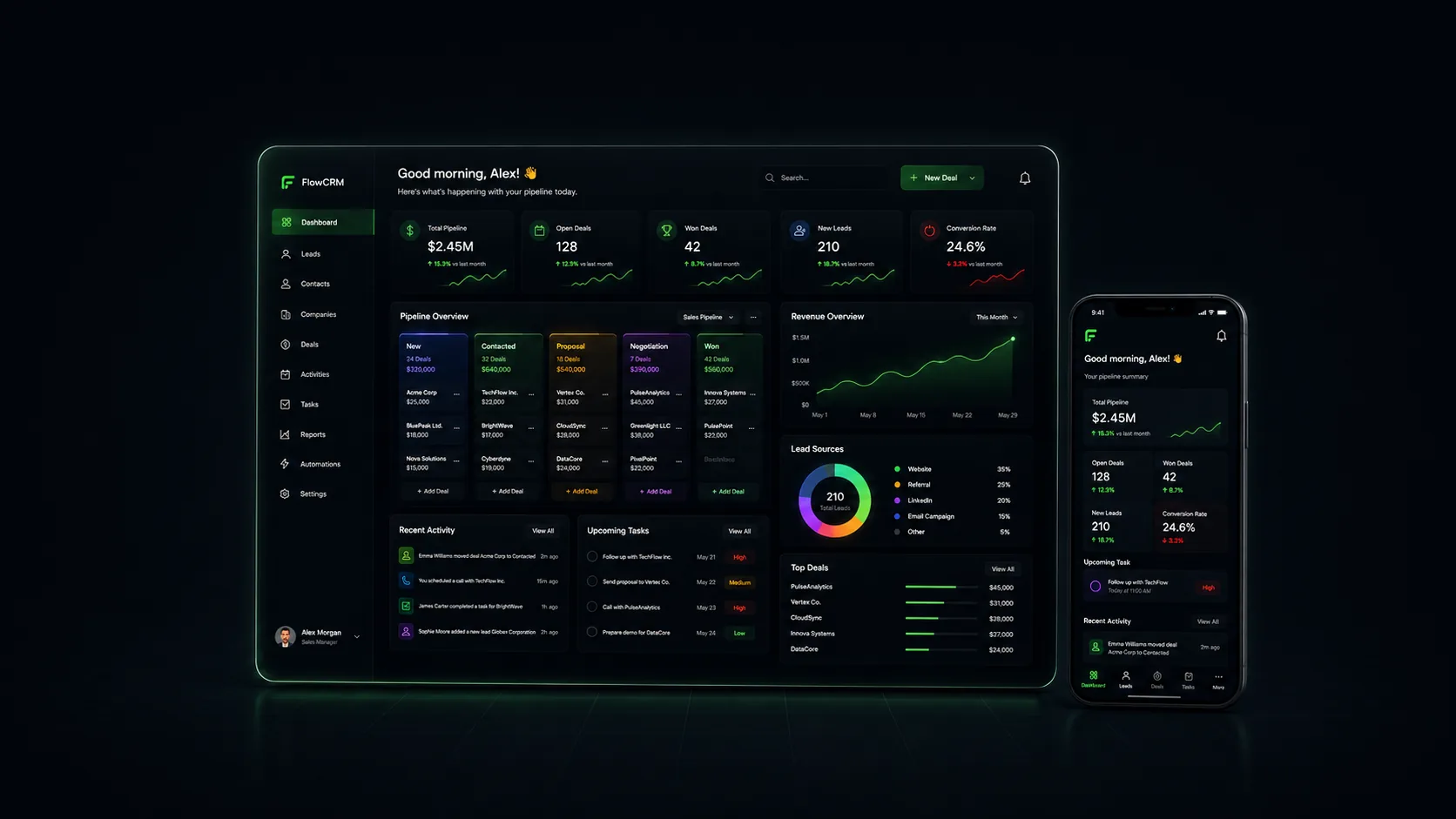 Digital platform interface preview displayed in the laptop screen