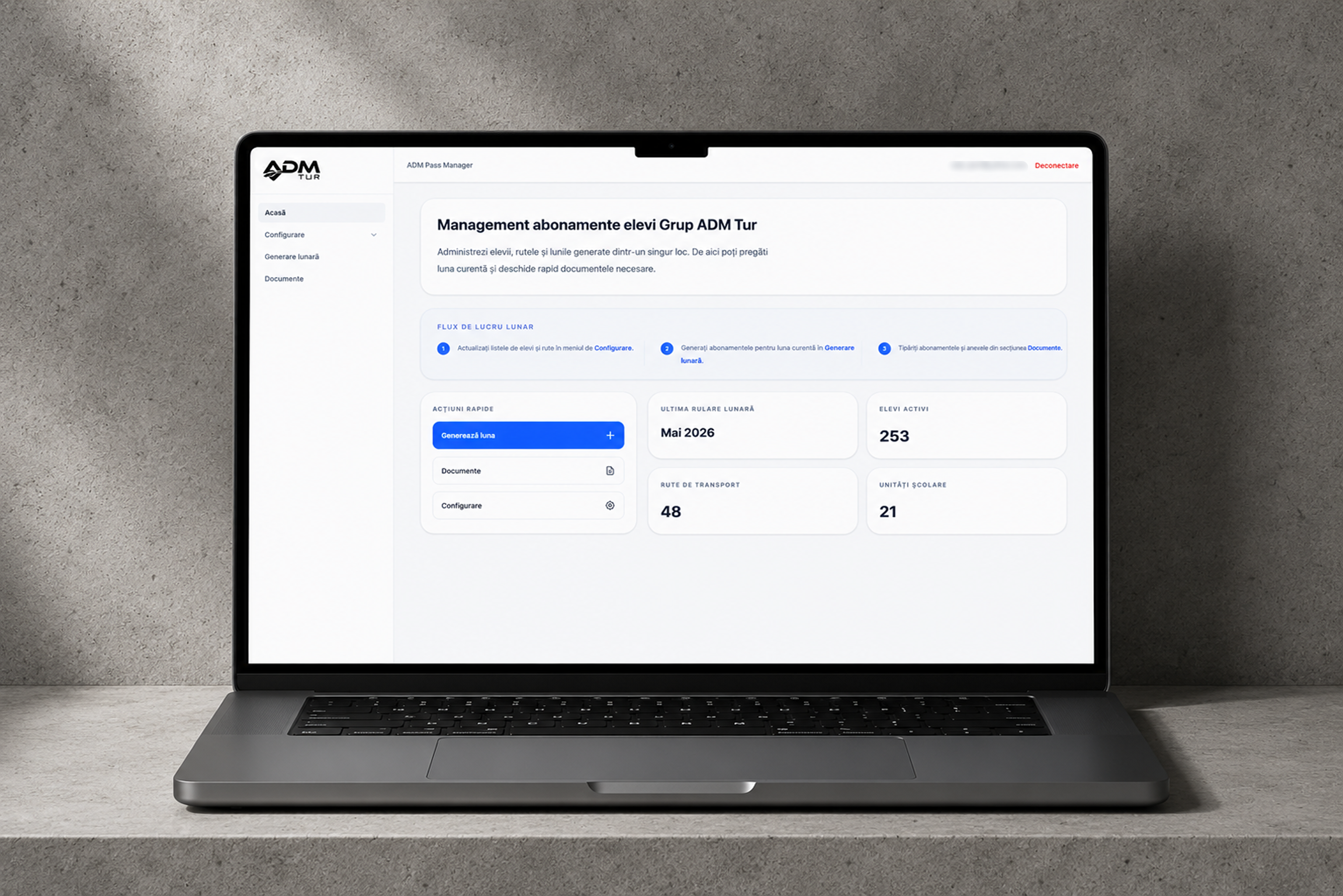 ADM Pass Manager preview