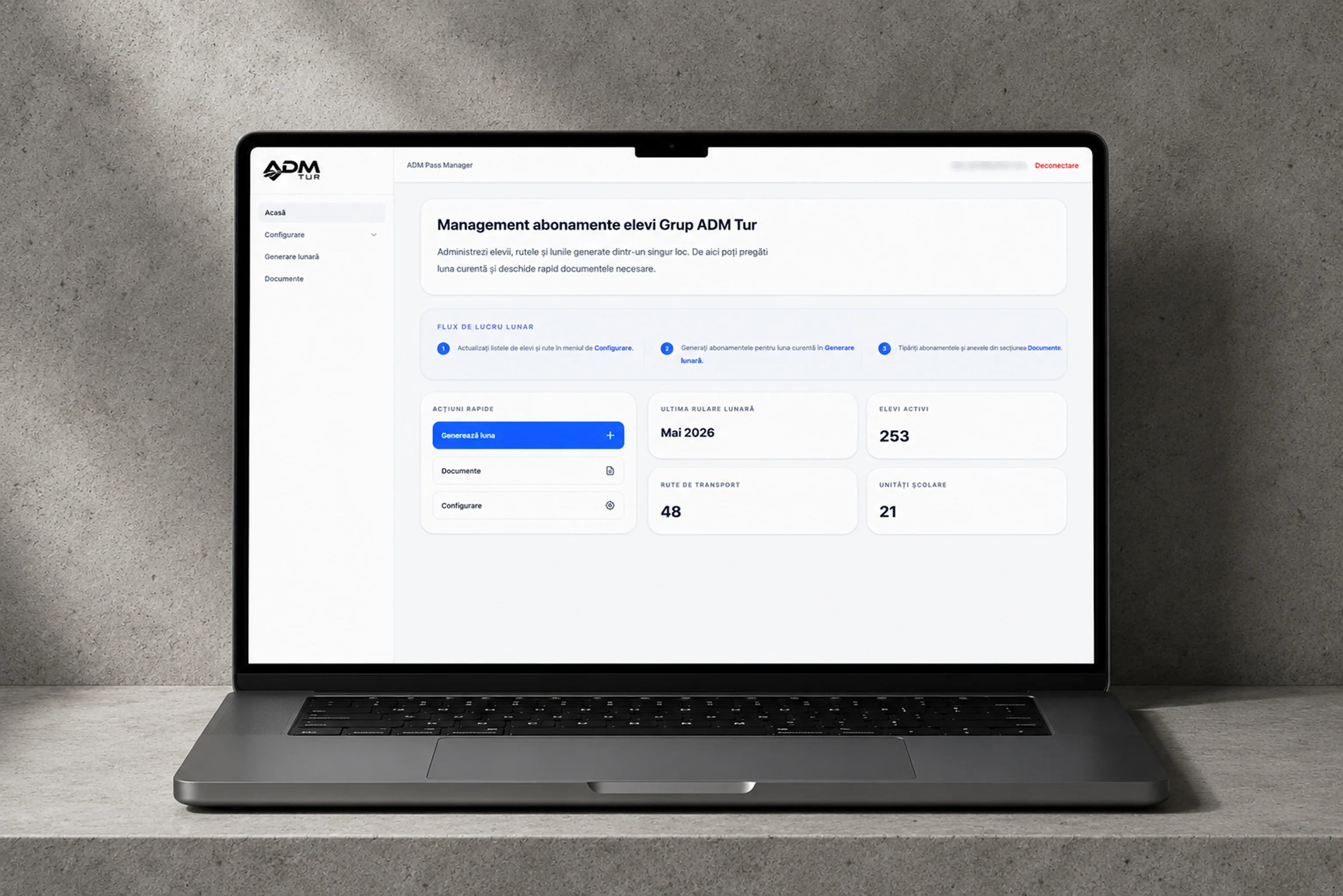 ADM Pass Manager preview