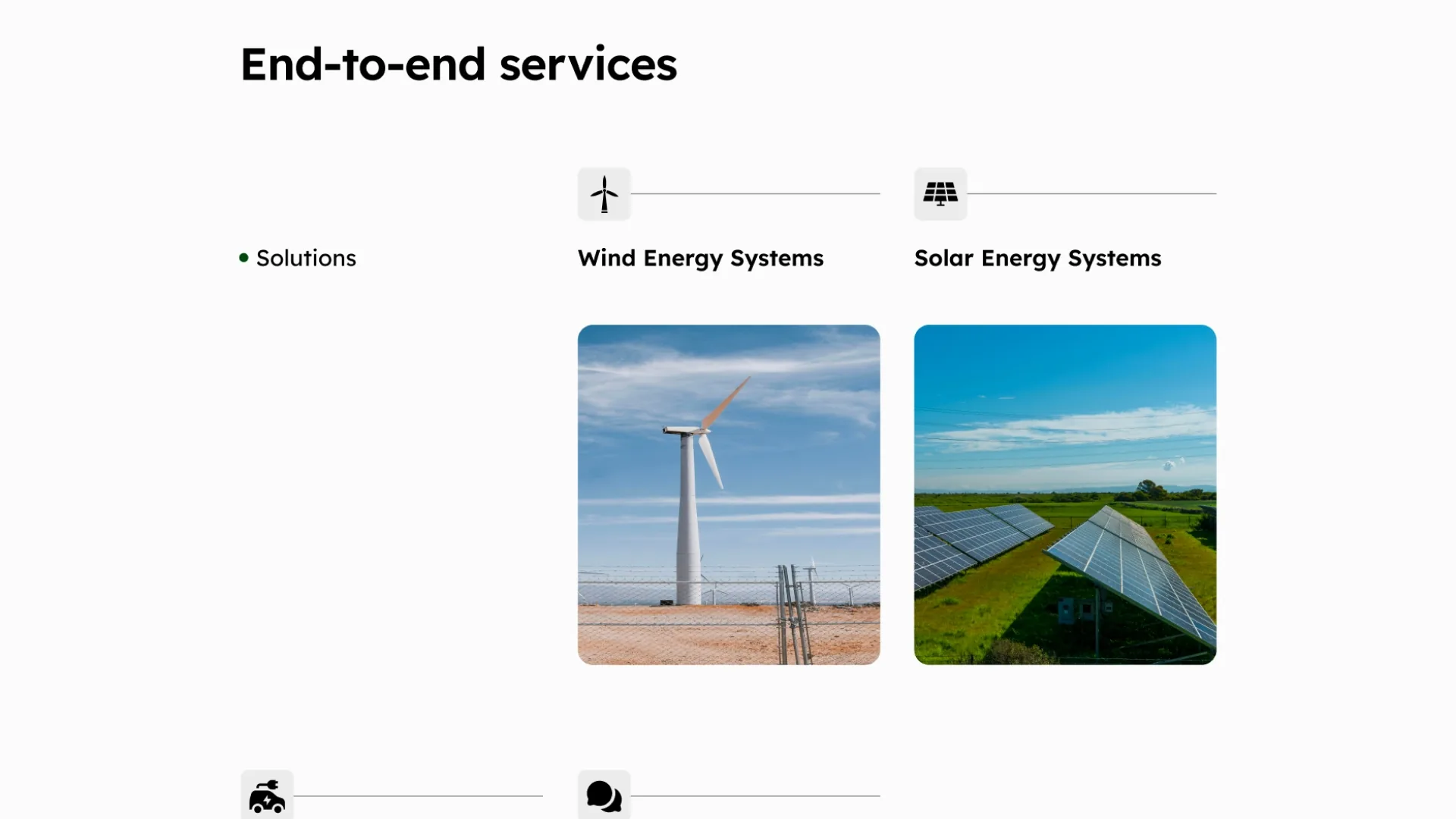Winergy services section